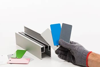 echantillons peinture aluminium